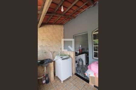 Área de Serviço de casa à venda com 3 quartos, 95m² em Juliana, Belo Horizonte
