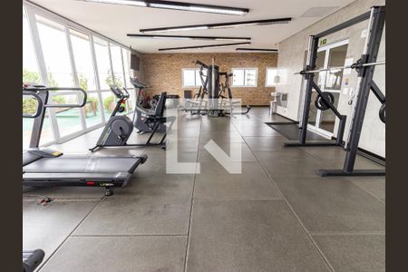 Área comum - Academia de apartamento para alugar com 1 quarto, 40m² em Mooca, São Paulo