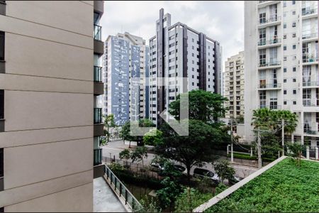 Vista da Varanda da Sala de kitnet/studio para alugar com 1 quarto, 31m² em Vila Mariana, São Paulo