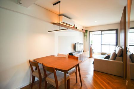 Sala de apartamento à venda com 1 quarto, 54m² em Indianópolis, São Paulo