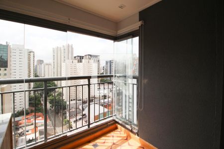 Varanda de apartamento à venda com 1 quarto, 54m² em Indianópolis, São Paulo
