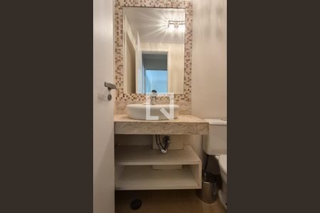 Lavabo Sala de apartamento à venda com 3 quartos, 130m² em Jardim, Santo André