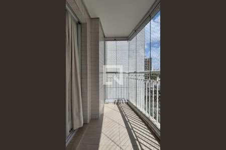 Sacada Sala de apartamento à venda com 3 quartos, 130m² em Jardim, Santo André