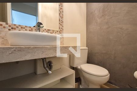 Lavabo Sala de apartamento à venda com 3 quartos, 130m² em Jardim, Santo André