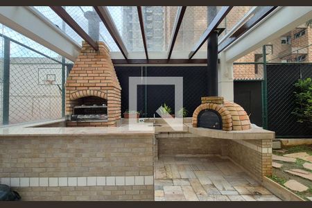 Área comum - Churrasqueira de apartamento à venda com 3 quartos, 130m² em Jardim, Santo André
