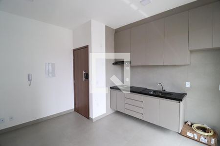 Sala/Cozinha de apartamento para alugar com 1 quarto, 34m² em Saraiva, Uberlândia