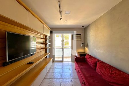 Sala de apartamento para alugar com 1 quarto, 40m² em Botafogo, Rio de Janeiro