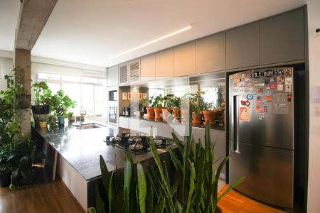 Cozinha de apartamento à venda com 4 quartos, 180m² em Vila Nova Conceição, São Paulo