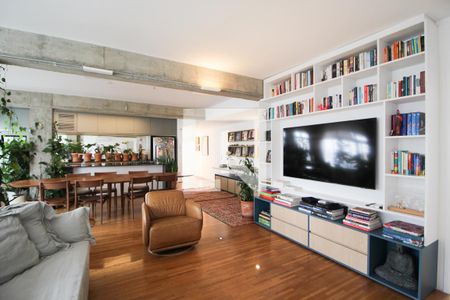 Sala de apartamento à venda com 4 quartos, 180m² em Vila Nova Conceição, São Paulo