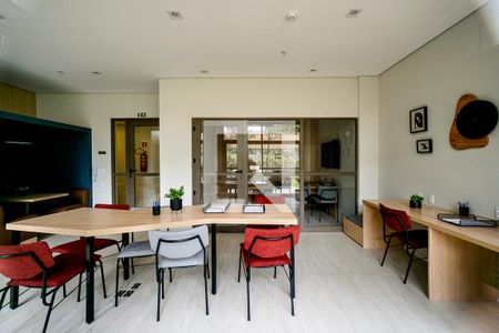 Área comum de kitnet/studio para alugar com 1 quarto, 23m² em Tatuapé, São Paulo