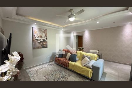 Sala  de apartamento à venda com 3 quartos, 160m² em Vila Camilópolis, Santo André