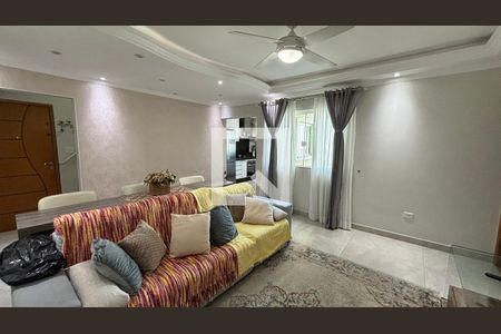 Sala  de apartamento à venda com 3 quartos, 160m² em Vila Camilópolis, Santo André