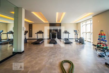Área comum - Academia de apartamento para alugar com 1 quarto, 41m² em Cambuí, Campinas