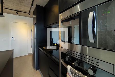 Cozinha e Área de Serviço de apartamento para alugar com 1 quarto, 41m² em Cambuí, Campinas