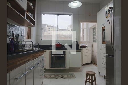 Cozinha de apartamento à venda com 3 quartos, 136m² em Campos Elíseos, São Paulo