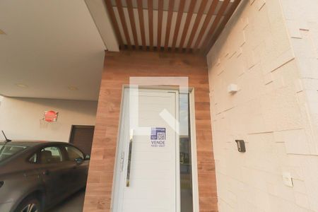 Fachada Placa de casa de condomínio à venda com 3 quartos, 483m² em Jardim Florestal, Jundiaí