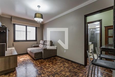 Sala de apartamento à venda com 1 quarto, 45m² em Vila Ipiranga, Porto Alegre