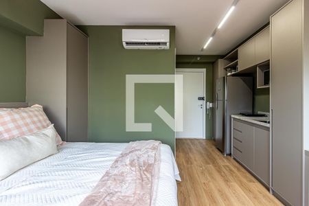 Studio de kitnet/studio para alugar com 1 quarto, 24m² em Santo Amaro, São Paulo