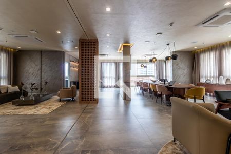 Área comum de kitnet/studio para alugar com 1 quarto, 24m² em Santo Amaro, São Paulo