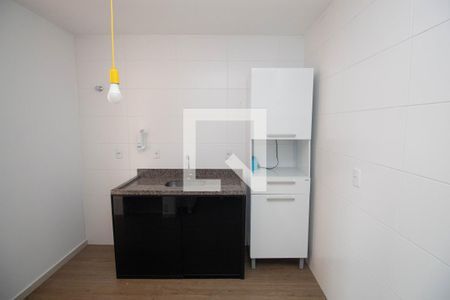 Cozinha de apartamento à venda com 1 quarto, 41m² em Vila Nova Carolina, São Paulo