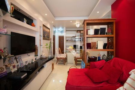 Sala de apartamento à venda com 2 quartos, 65m² em Botafogo, Rio de Janeiro