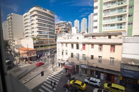 Sala - Vista de apartamento à venda com 2 quartos, 65m² em Botafogo, Rio de Janeiro