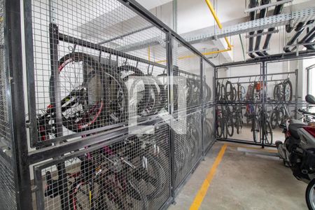 Área comum - Bicicletario de apartamento à venda com 1 quarto, 32m² em Jardim Caravelas, São Paulo