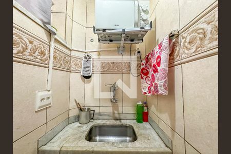 Cozinha de kitnet/studio à venda com 1 quarto, 20m² em Centro, Rio de Janeiro