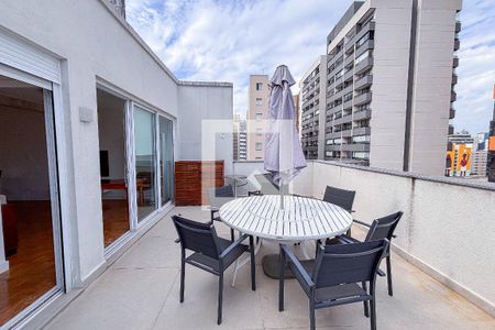 Varanda de apartamento para alugar com 1 quarto, 80m² em Pinheiros, São Paulo