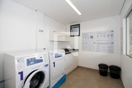 Área Comum - Lavanderia de kitnet/studio à venda com 1 quarto, 25m² em Sumarezinho, São Paulo
