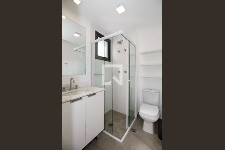 Banheiro de kitnet/studio à venda com 1 quarto, 25m² em Sumarezinho, São Paulo