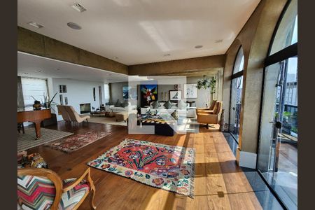 Sala de apartamento à venda com 6 quartos, 540m² em Indianópolis, São Paulo