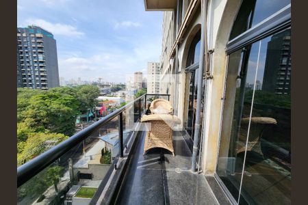 Varanda da Sala de apartamento à venda com 6 quartos, 540m² em Indianópolis, São Paulo