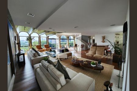 Sala de apartamento à venda com 6 quartos, 540m² em Indianópolis, São Paulo