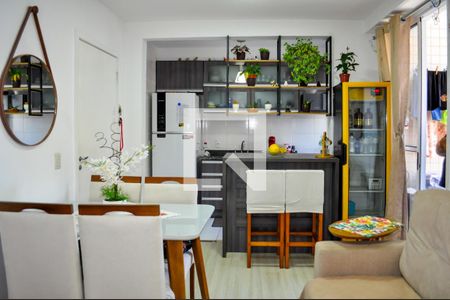 Sala de apartamento à venda com 2 quartos, 61m² em Cristal, Porto Alegre