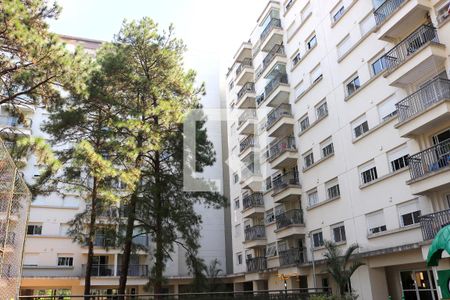 Fachada do condomínio de apartamento à venda com 1 quarto, 43m² em Vila Castelo, São Paulo