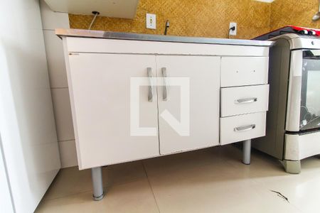 Cozinha de apartamento para alugar com 2 quartos, 50m² em Vila Monte Santo, São Paulo
