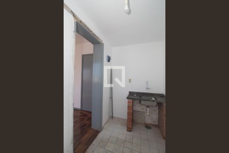 Cozinha de kitnet/studio à venda com 1 quarto, 28m² em Centro Histórico, Porto Alegre