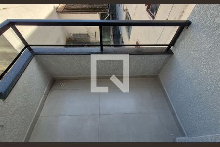 Sacada da Suíte de apartamento à venda com 3 quartos, 140m² em Jardim Bela Vista, Santo André