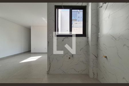Cozinha de apartamento à venda com 3 quartos, 140m² em Jardim Bela Vista, Santo André