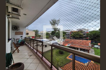 Varanda da Sala de apartamento à venda com 3 quartos, 89m² em Recreio/rj, Rio de Janeiro