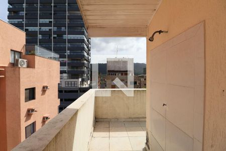 Varanda de apartamento para alugar com 2 quartos, 100m² em Balneario Cidade Atlantica, Guarujá