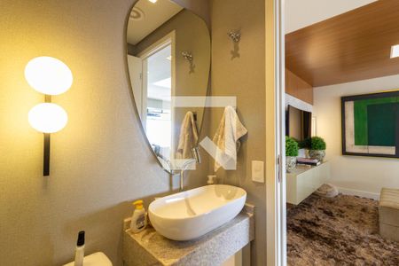 Lavabo de kitnet/studio à venda com 2 quartos, 69m² em Pinheiros, São Paulo