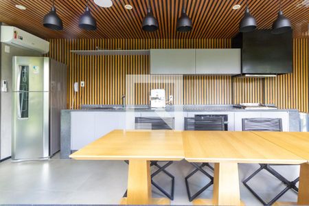 Área comum - Espaço Gourmet de kitnet/studio à venda com 2 quartos, 69m² em Pinheiros, São Paulo