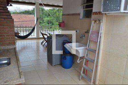 Área de Serviço de casa de condomínio à venda com 3 quartos, 600m² em Taquara, Rio de Janeiro