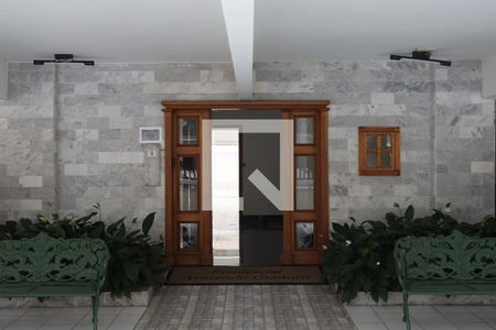 Hall de entrada de apartamento para alugar com 2 quartos, 80m² em Canto do Forte, Praia Grande