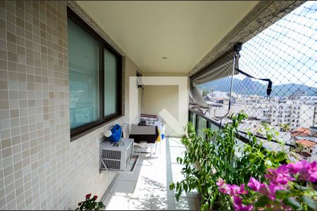 Varanda da Sala de apartamento à venda com 3 quartos, 168m² em Tijuca, Rio de Janeiro