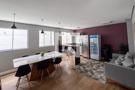 Área comum de kitnet/studio à venda com 1 quarto, 18m² em Vila Santo Estefano, São Paulo