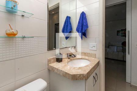 Banheiro de apartamento à venda com 3 quartos, 126m² em Jardim Aeroporto, São Paulo