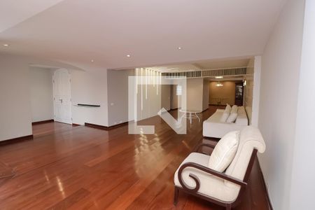 Sala de apartamento à venda com 5 quartos, 488m² em Barra da Tijuca, Rio de Janeiro